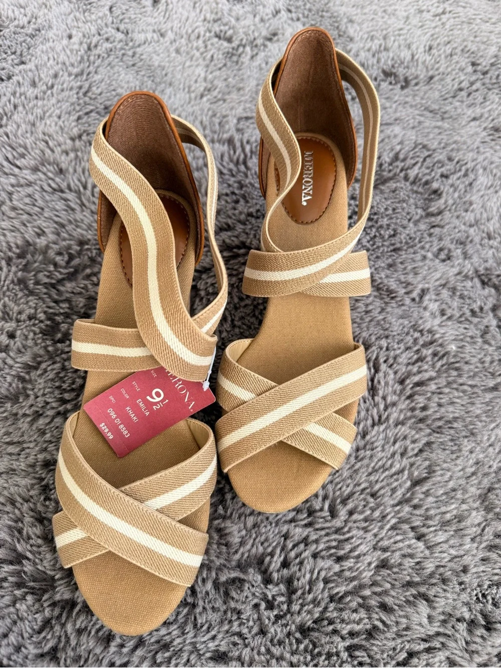 Merona elastic crisscross